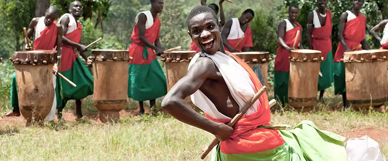 Dança da cultura africana