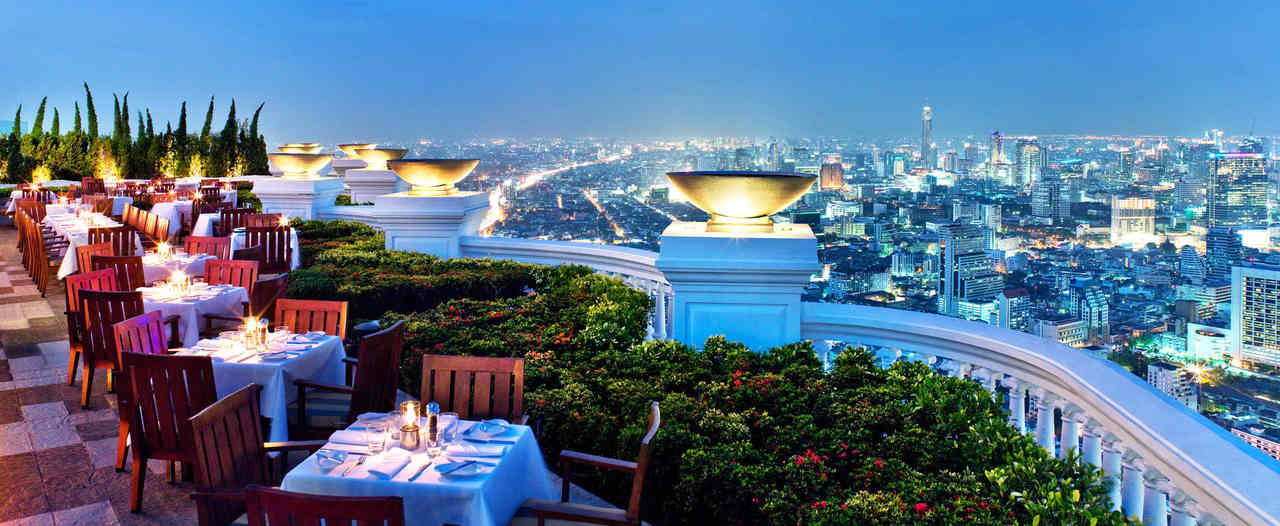 o que fazer em Bangkok? - Atrações Rooftop