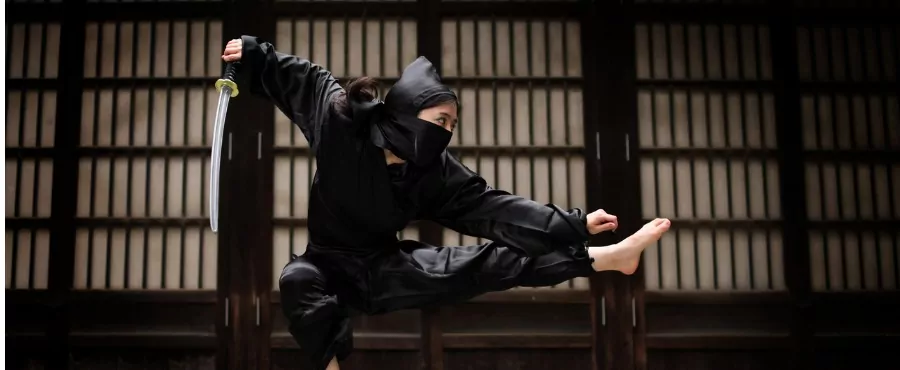 treinamento Ninja na cultura do Japão