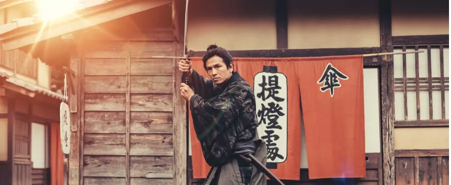 cultura do japão: espada samurai