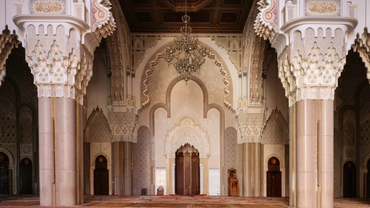 Inside The Hassan II Mosque, Casablanca