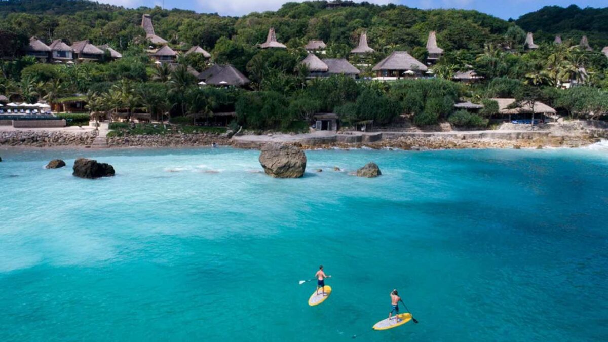 paisagem da ilha de Sumba na Indonésia