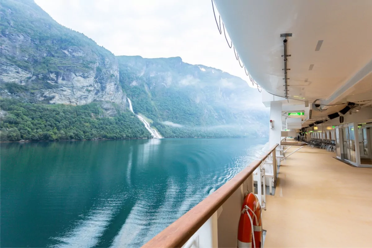 Roteiros para a noruega: cruzeiro