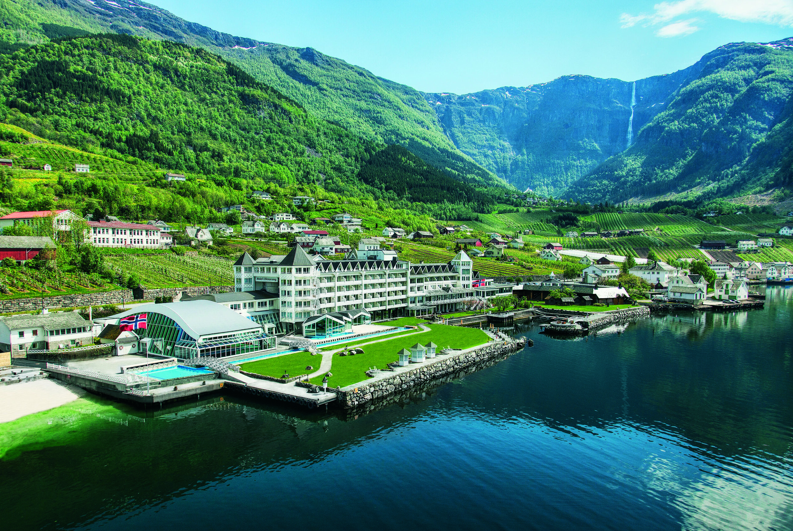 Hotel Ullensvang na Noruega