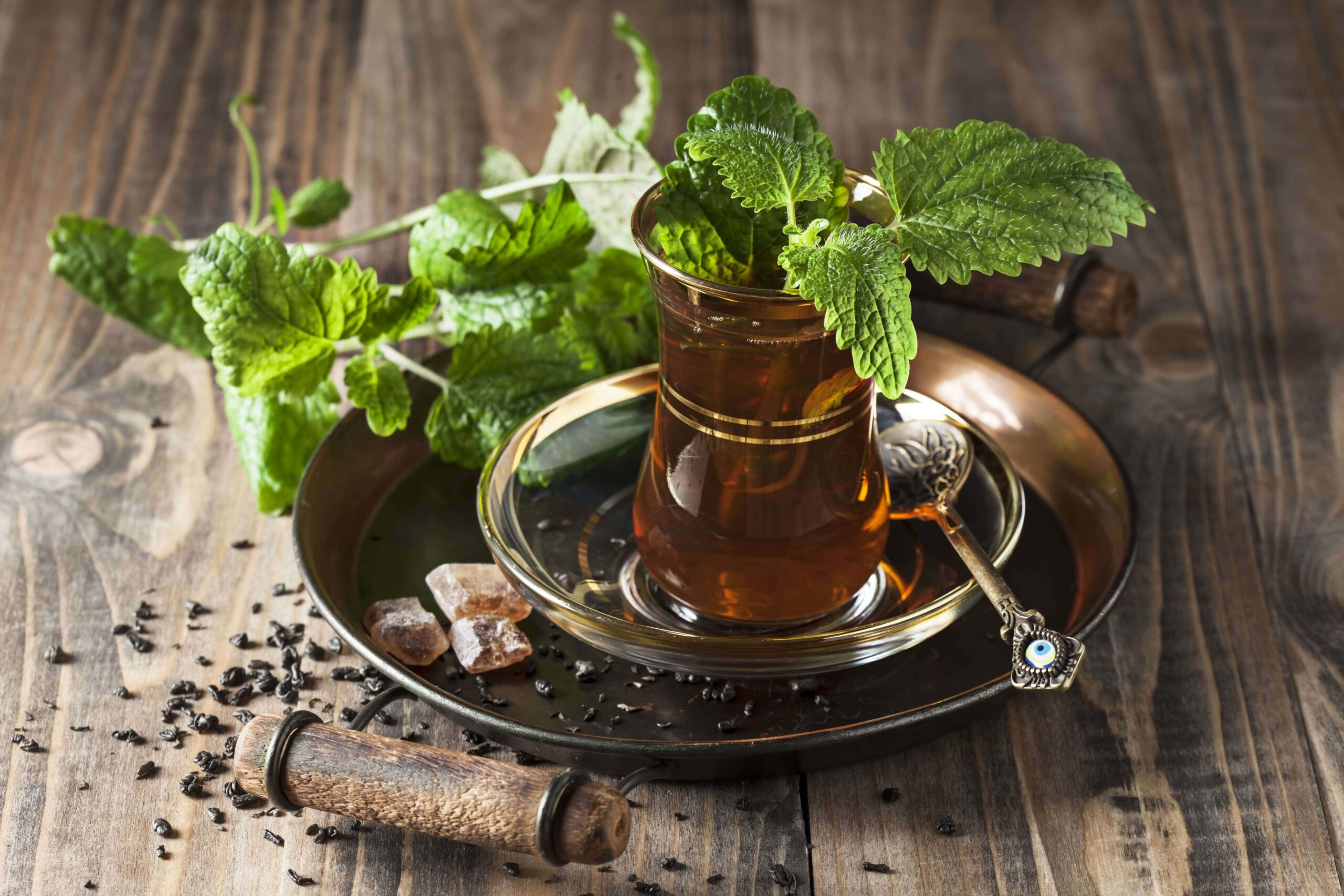 Chá de menta fresca — símbolo e tradição para os marroquinos