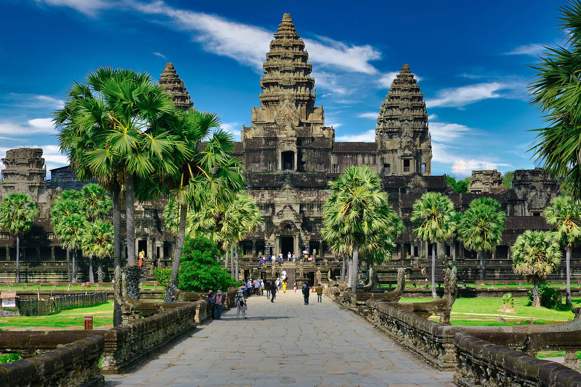 Roteiro Vietnam e Caboja, no complexo de Angkor.