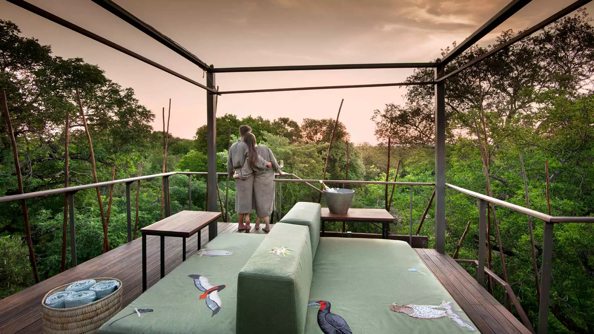 Ngala Tree house, uma casa na árvore com muito luxo e vista para a floresta