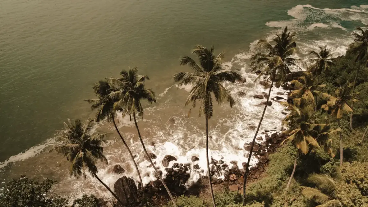 sri-lanka-galle Imagem de uma praia em Galle.