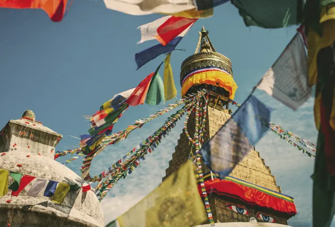 Cidade de Boudhha, no Nepal.