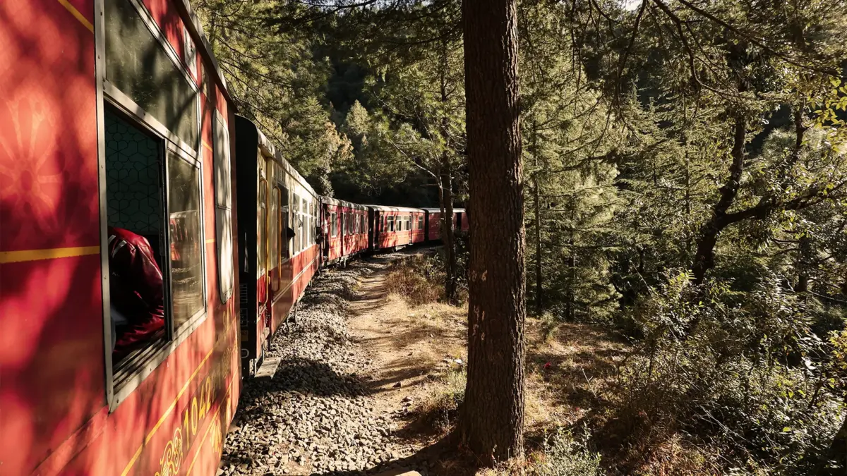 darjeeling-trem Toy Train em Darjeeling.