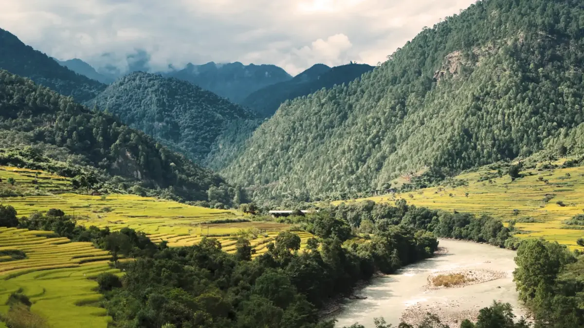six-senses-bhutan-punakha Vale de Punakha.