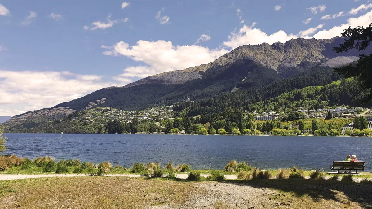queenstown5 Lago em Queenstown.