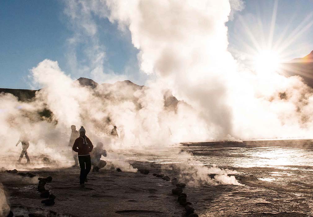 Gêiseres Del Tatio Tierra Atacama