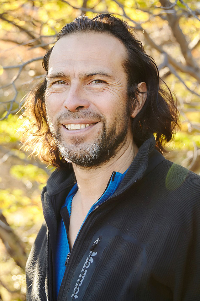 Javier López, cofundador do EcoCamp Patagonia