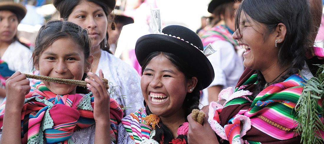 Bolivianas em Sucre