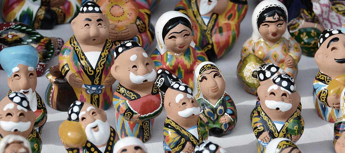 cerâmica uzbequistão