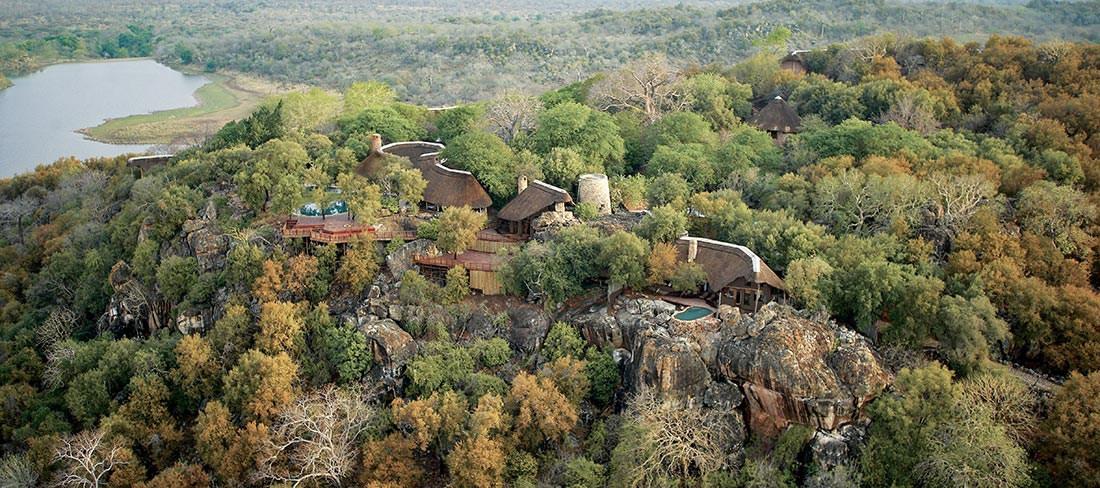 floresta e hotel no zimbábue