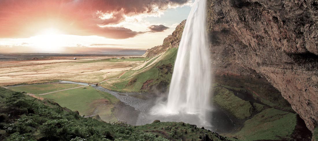 Islandia-cachoeira