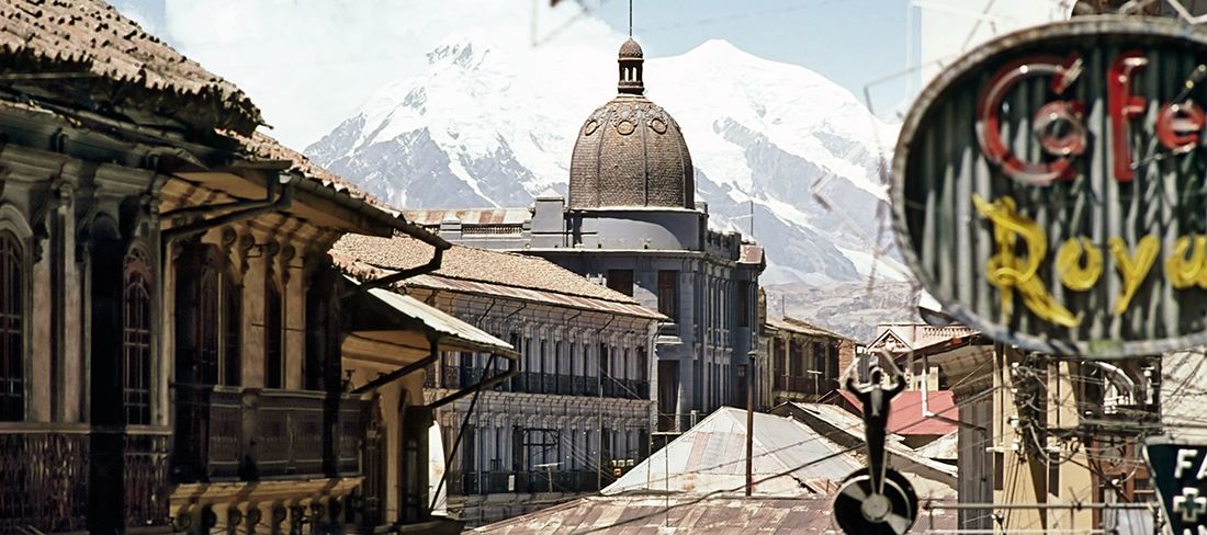 La Paz e a Cordilheira dos Andes
