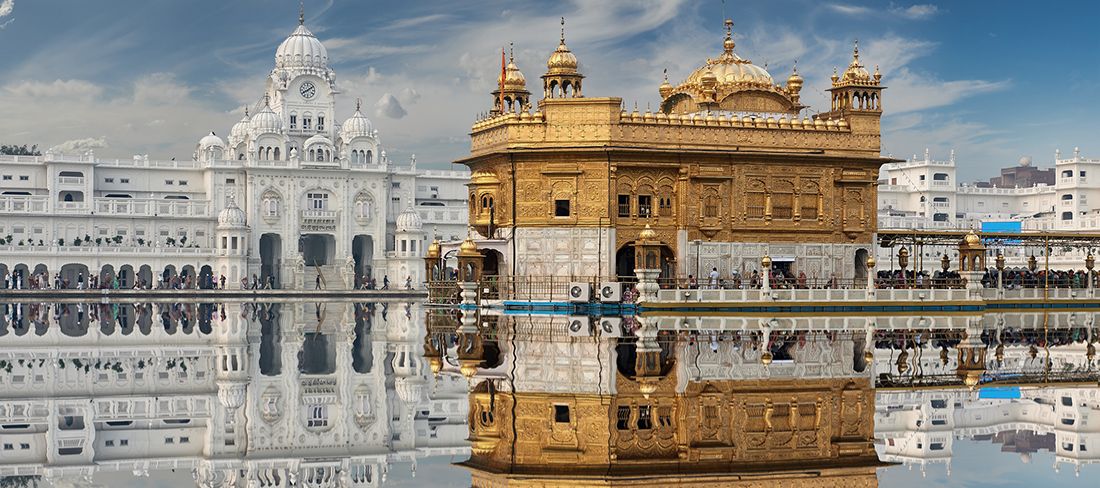 Templo Dourado na Índia